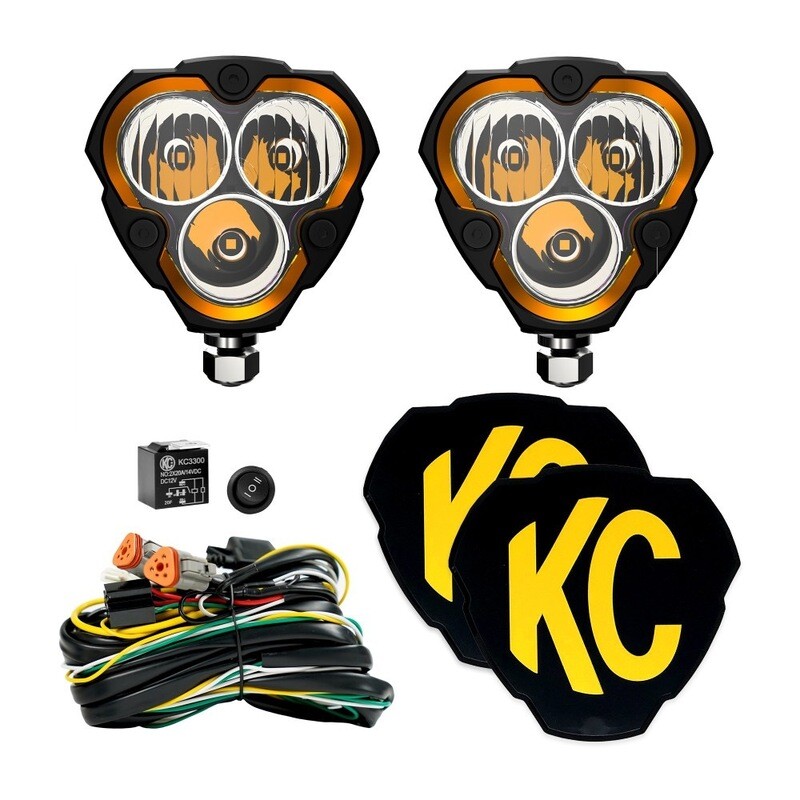 FLEX ERA® 3 2-Light System Combo Beam - by KC Hilites