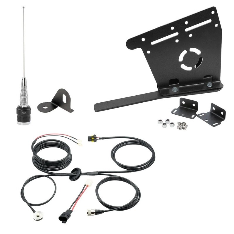 Jeep JL, JLU, JT Two-Way GMRS Mobile Radio Kit