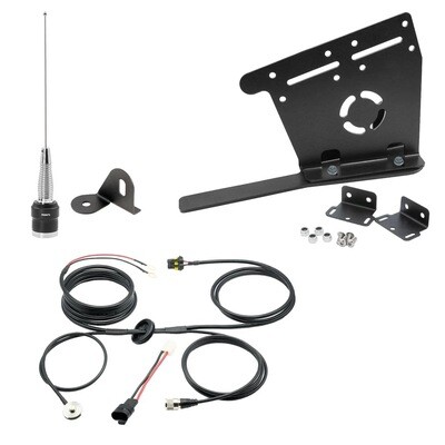 Jeep JL, JLU, JT Two-Way GMRS Mobile Radio Kit