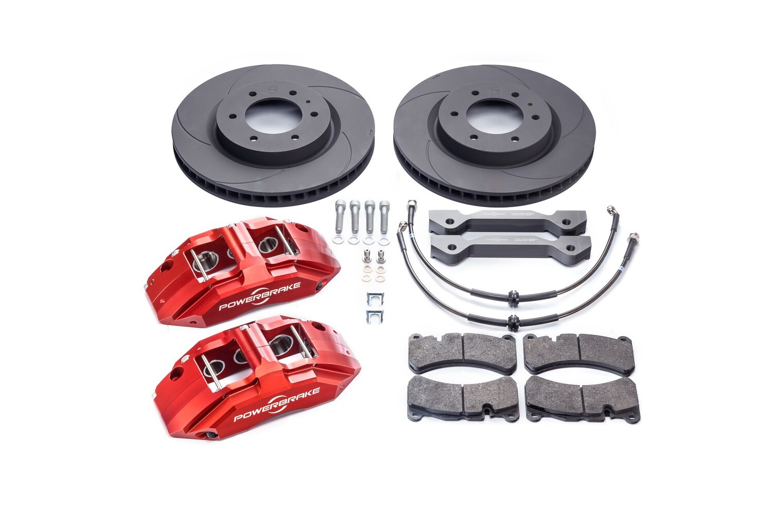 Powerbrake X-Line 4x4 Big Brake Kit Stage 1 for 09+ GX460