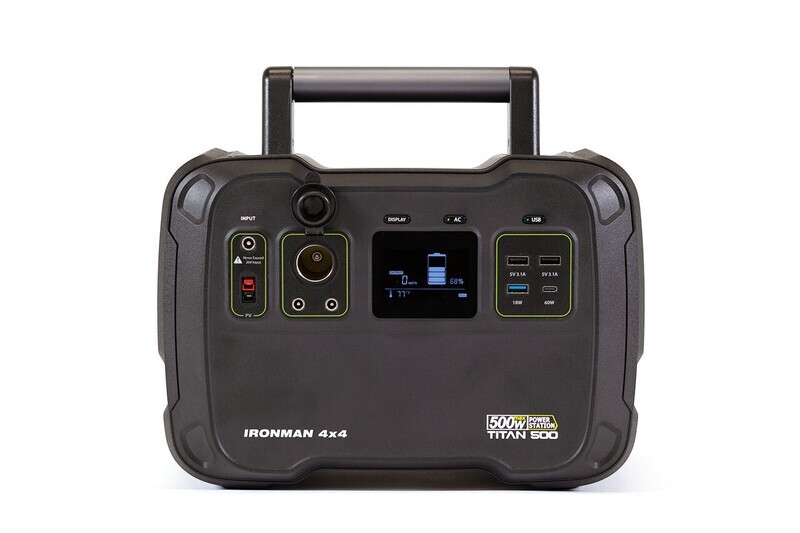 Titan 500w Portable Power Station - by Ironman4x4