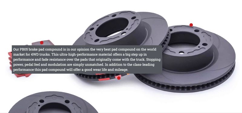 Powerbrake D-Line Pad Kit