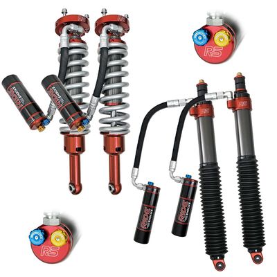 Ride Shocks Front &amp; Rear 2.5″ Shock Package, 2-3″ lift, DPA – 2016-2023 Tacoma Stock Weight