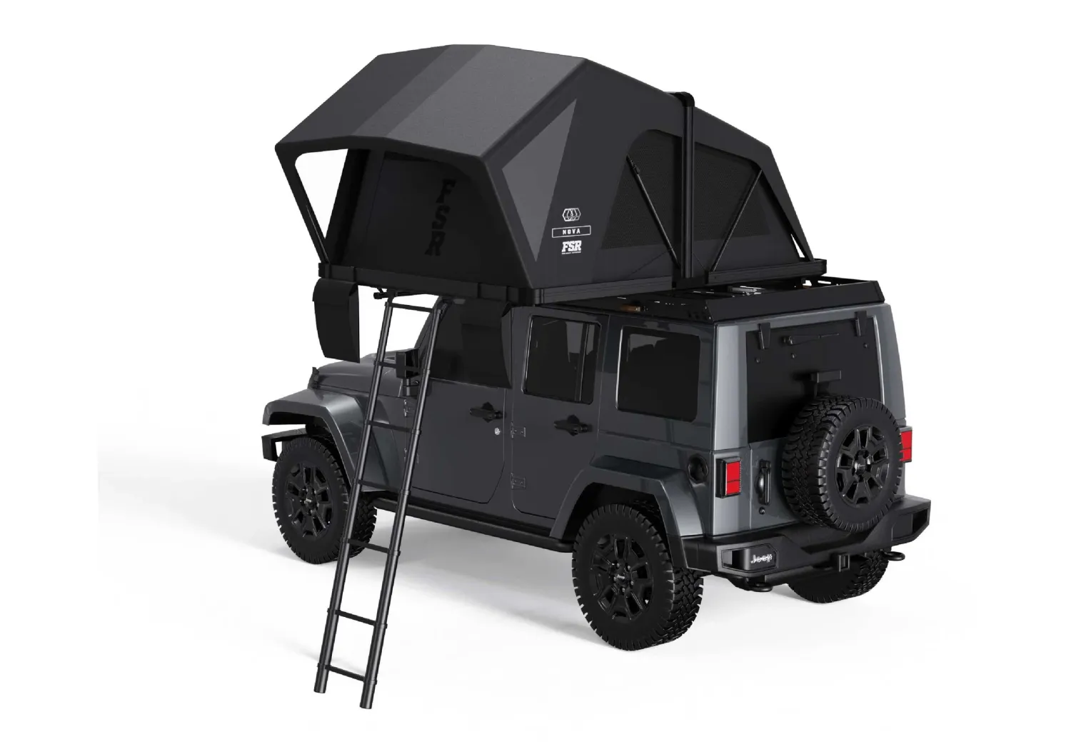 Nova King  Hybrid Foldout Rooftop Tent - by Gofsr