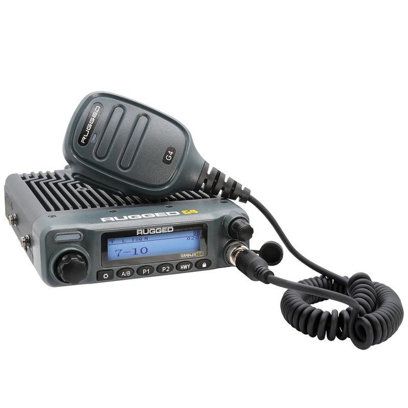Rugged Rambler G4 GMRS Mobile Radio - by Rugged Radios