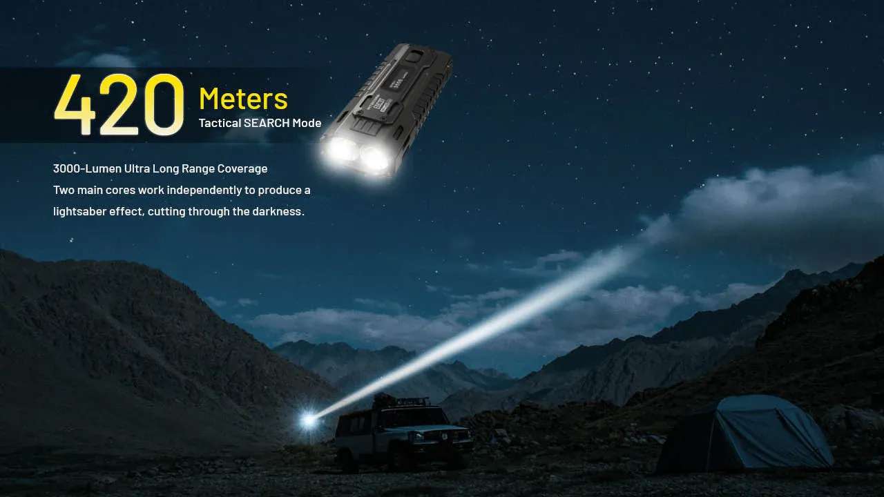 Nitecore EDC37 8000 Lumen USB-C Rechargeable Flat EDC Flashlight Nitecore EDC37 8000 Lumen USB-C Rechargeable Flat EDC Flashlight
