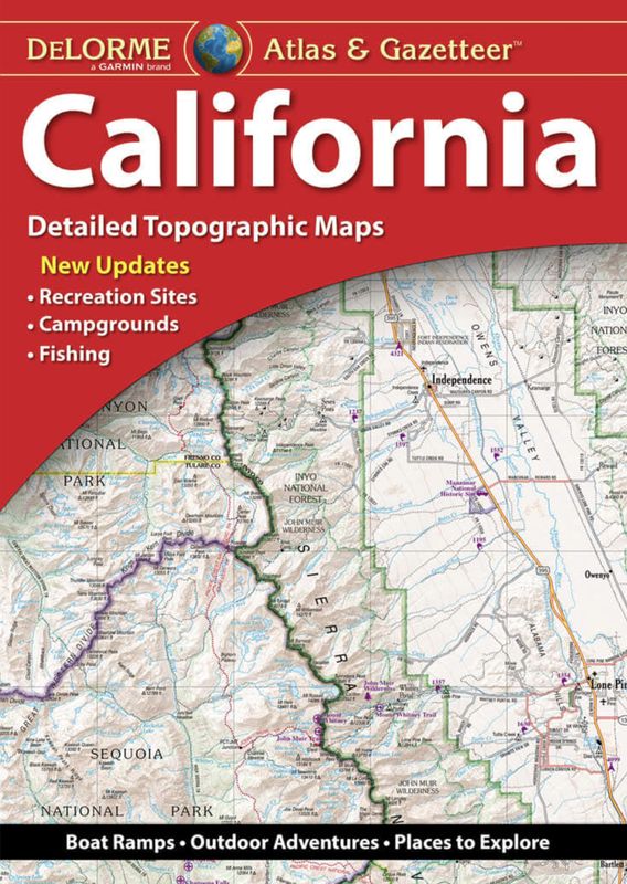 DeLorme® Atlas &amp; Gazetteer Paper Maps