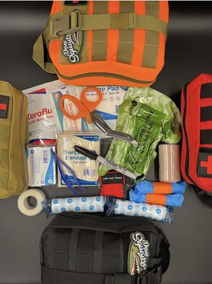 T-38 Basic Trauma Kit - by Desert Squadron