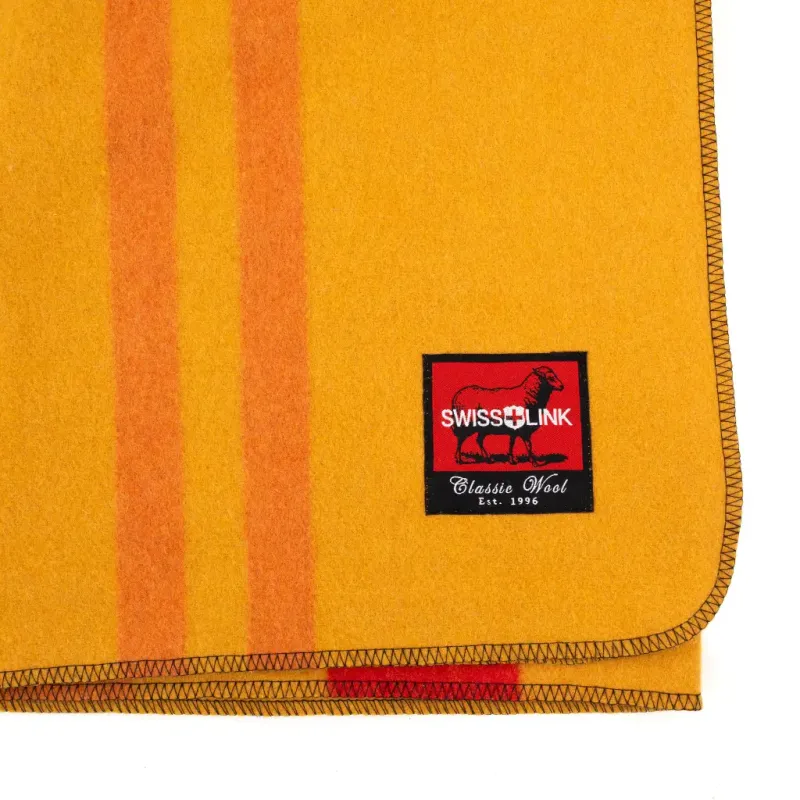 Wainscot Classic Wool Blanket - by Swisslink