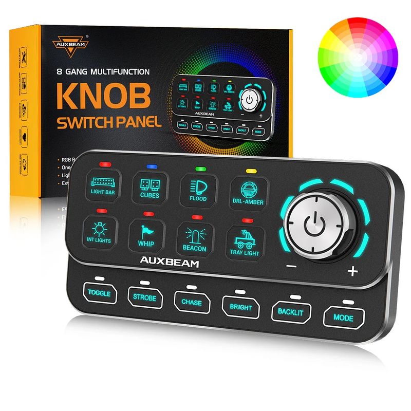 KS-80 Knob RGB Switch Panel