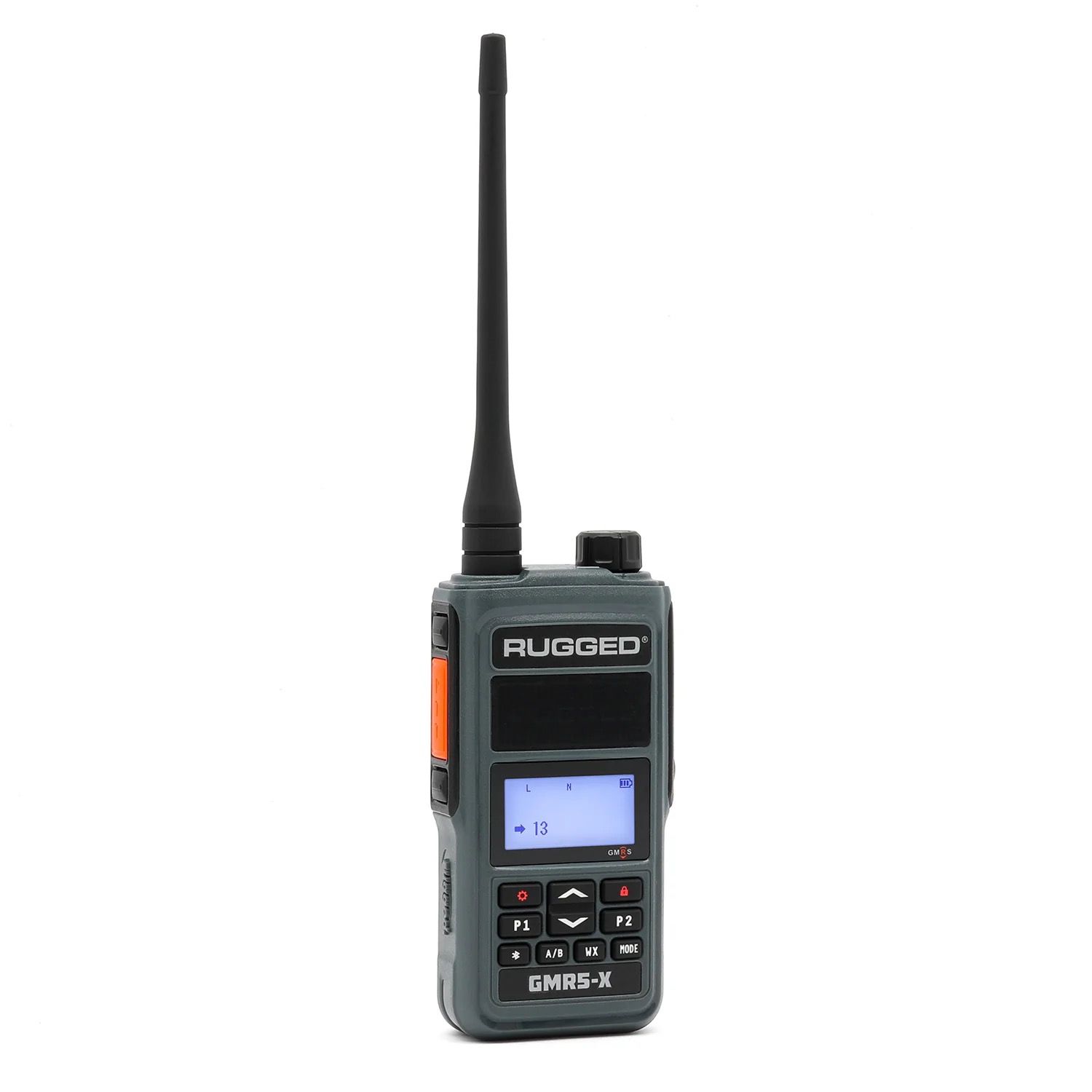 GMR5-X - 5W GMRS Handheld Radio - Waterproof with XL Battery - by Rugged Radio