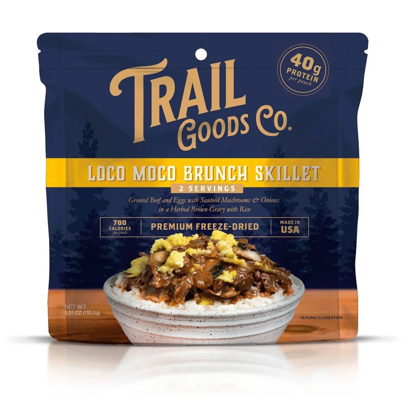 Loco Moco Brunch Skillet - by Trail Goods Co.