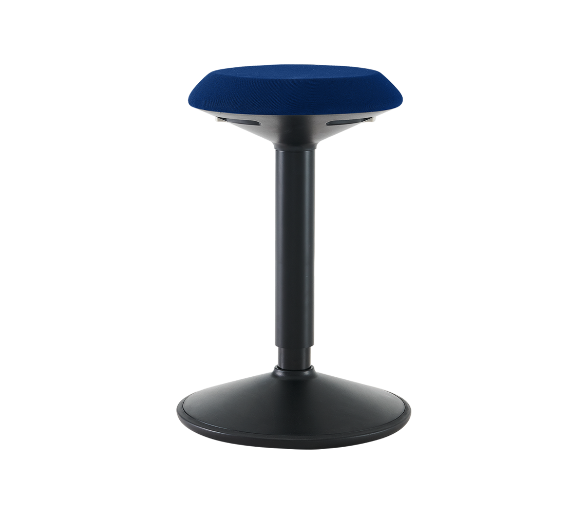 2025公式店舗 Office Adjustable Wobble Stool Tapered Fabric Seat (21” to 31”) スツール