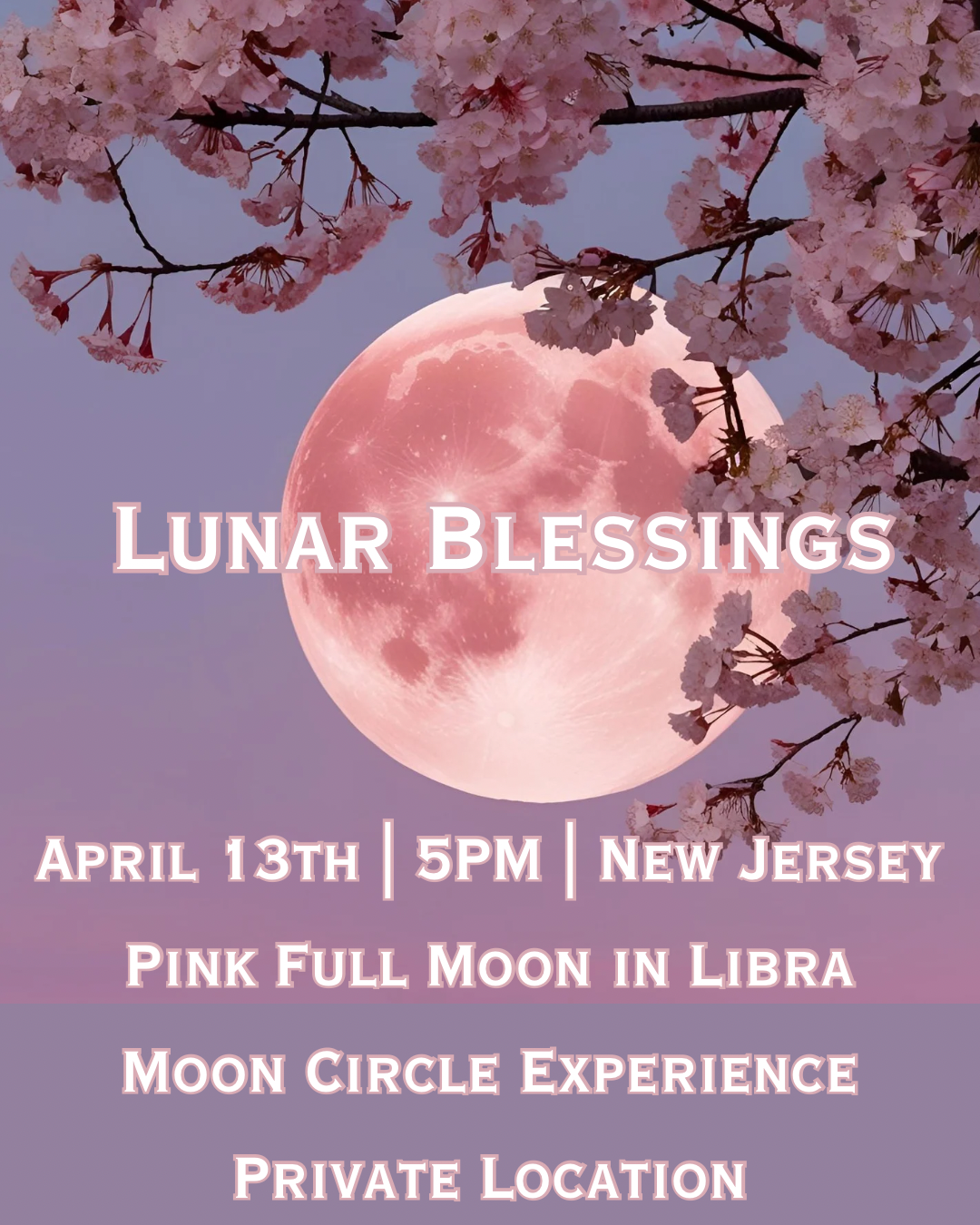 Lunar Blessings Moon Circle Experience