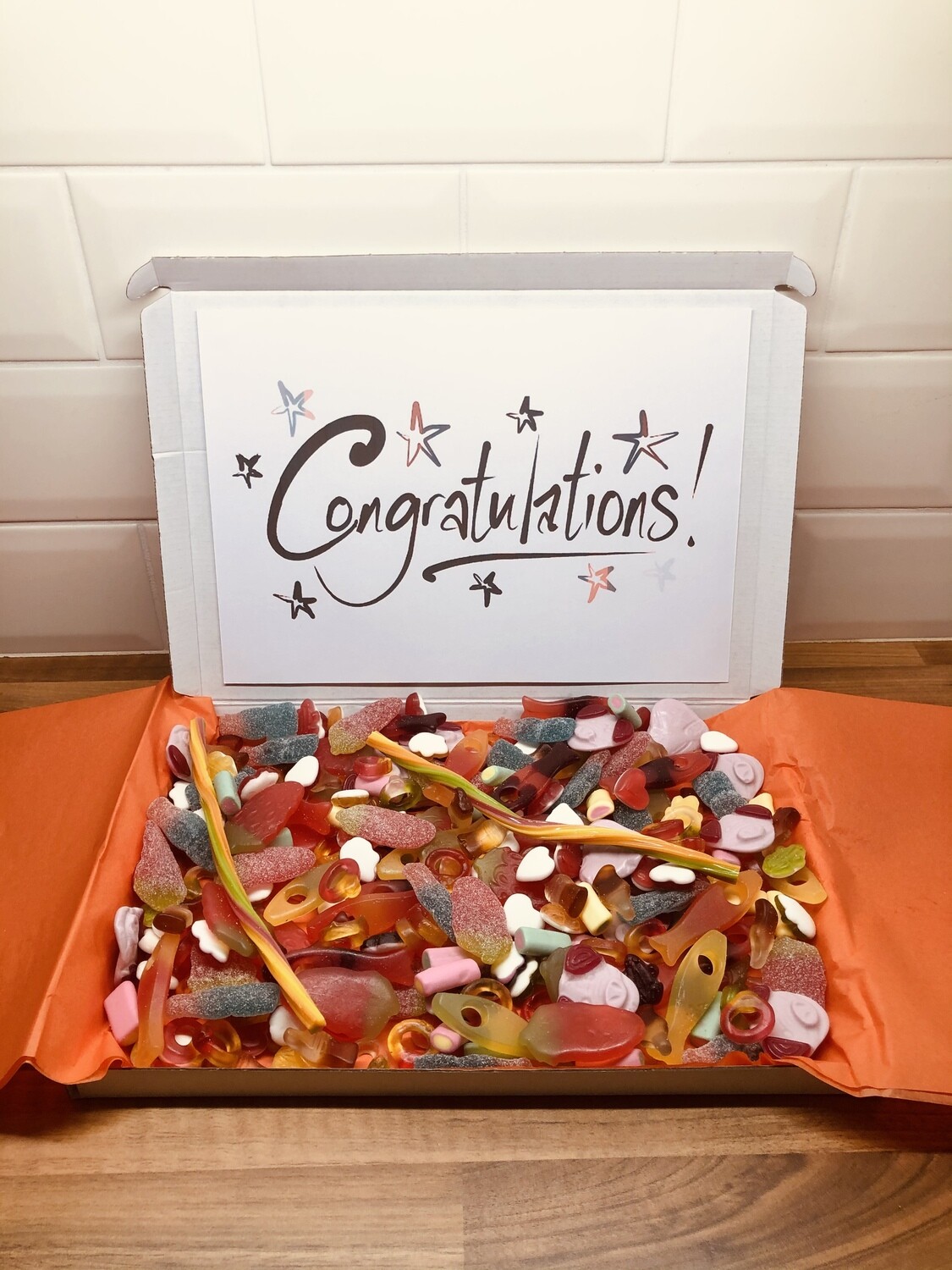 1KG CONGRATULATIONS PICK N MIX BOX