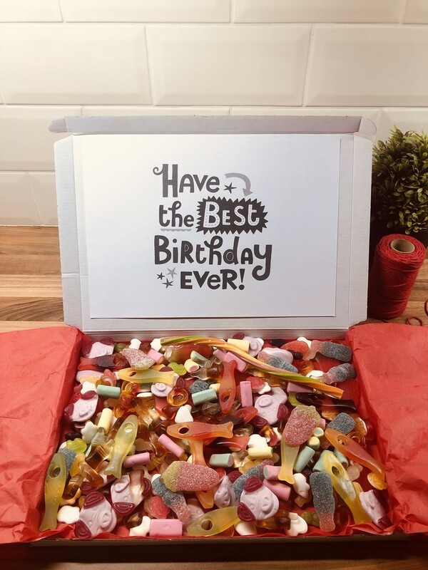 1KG HAPPY BIRTHDAY PICK N MIX BOX