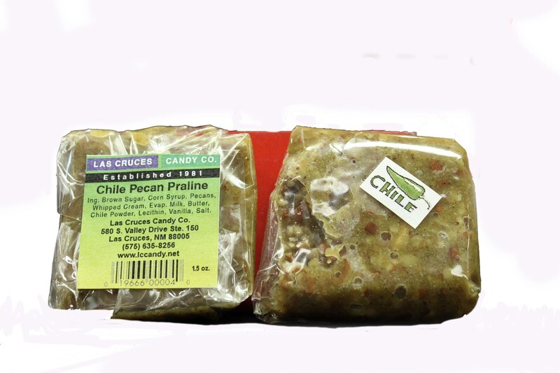 Green Chile Pecan Praline Candy