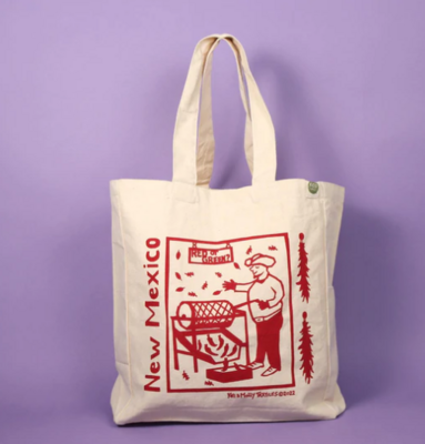 Chile Roaster Canvas Tote Bag