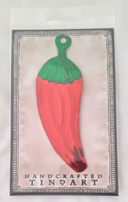 Tin Chile Ornament