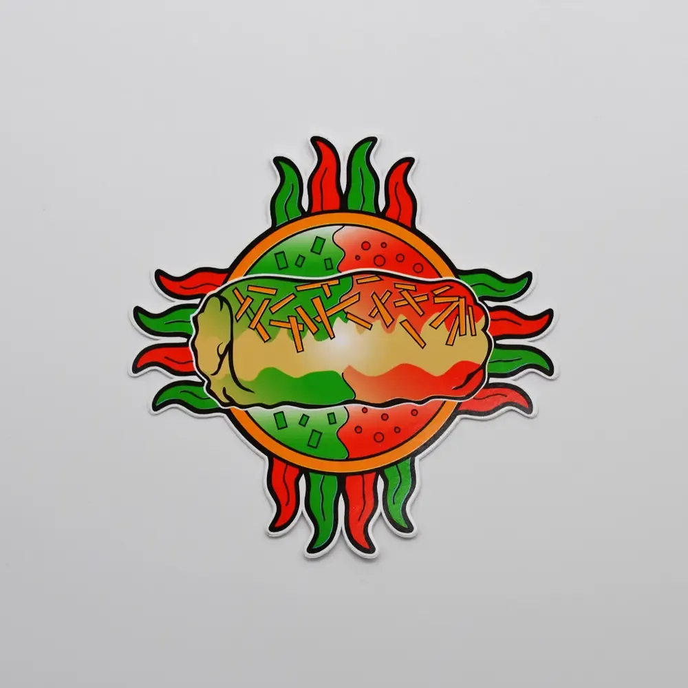 Burrito Sticker
