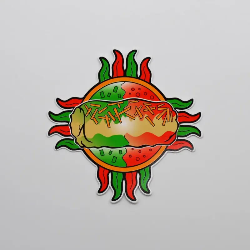 Burrito Sticker
