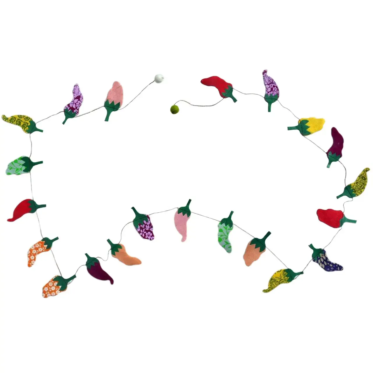 Chile Pepper Paper Garland