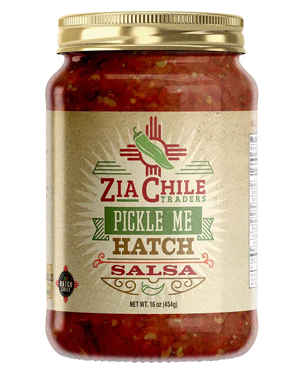 Pickle Me Hatch Salsa - Zia Chile Traders Pickle Me Hatch Salsa - Zia Chile Traders