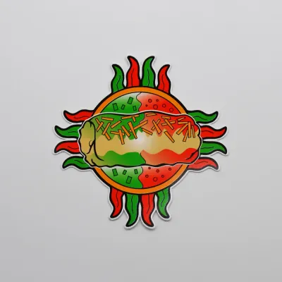 Burrito Zia Decal - Large