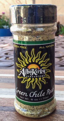 AlbuKirky Green Chile Rub 6oz