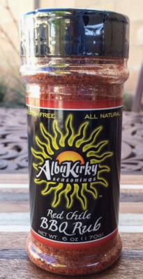 AlbuKirky Red Chile BBQ Rub 6oz