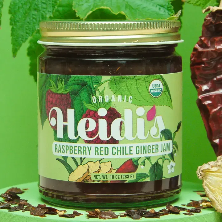 Heidi's Raspberry Red Ginger Jam