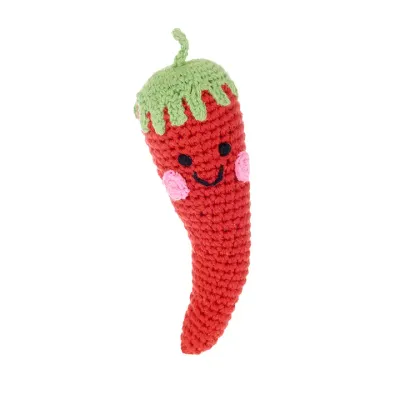 Pebble Red Chile Rattle Pebble Red Chile Rattle