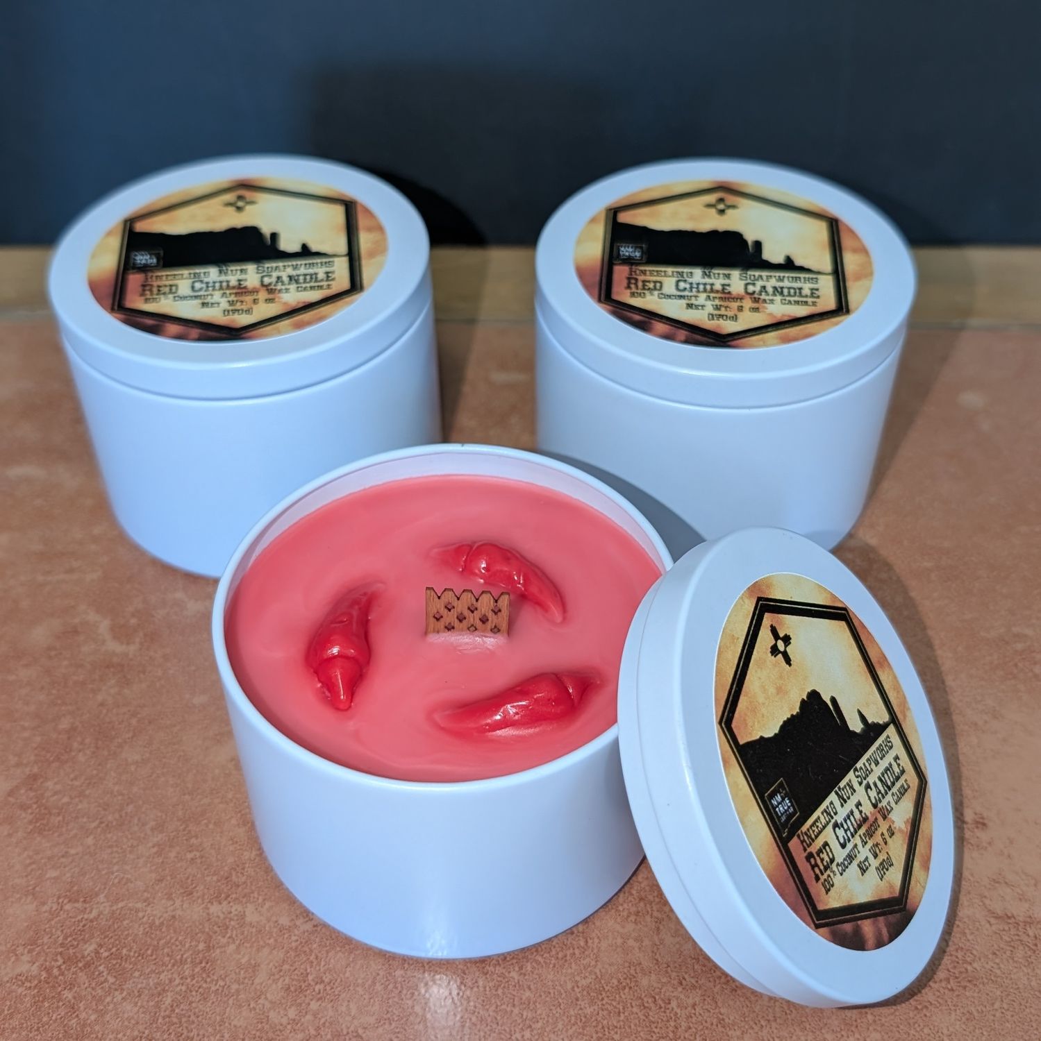 Kneedling Nun Soapworks- Chile Scented Candle