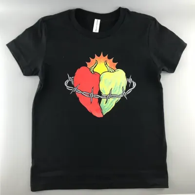 Kids Sacred Chile Heart T-shirt