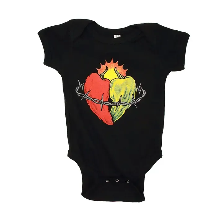 Onesie - Sacred Chile Heart Onesie - Sacred Chile Heart