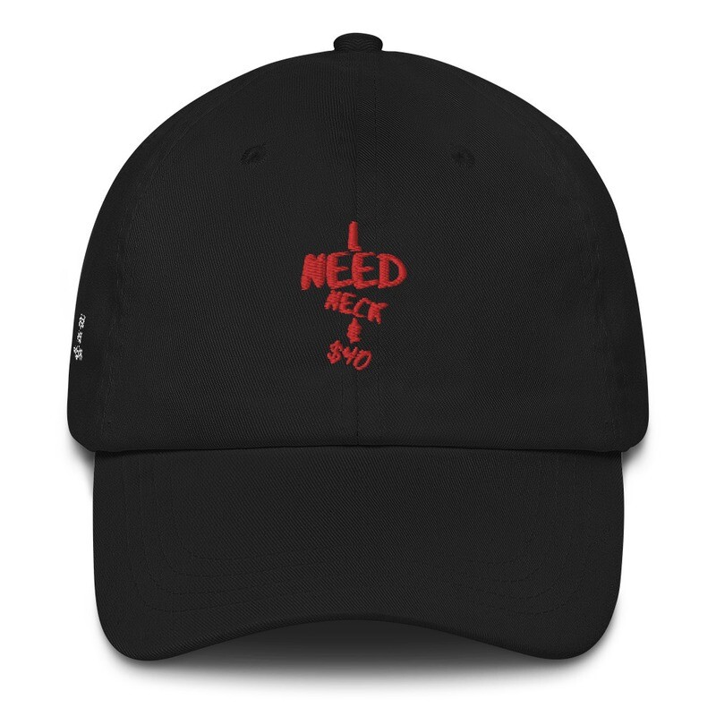 Neck &amp; $40 Dad Hat