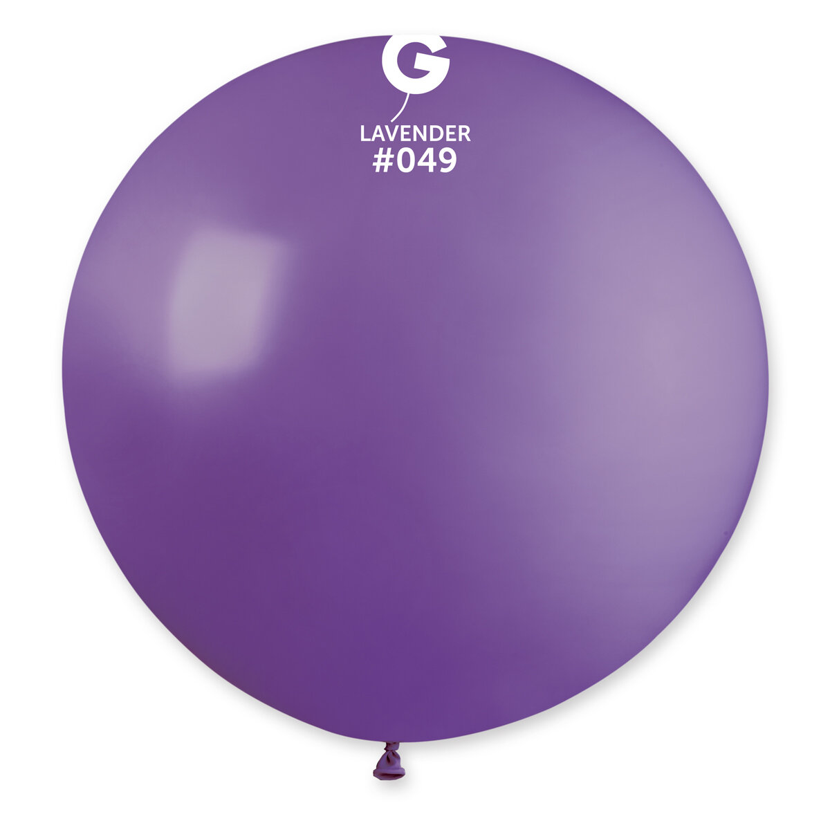 31" Standard Giant Balloon - Solid Colour Latex - LAVENDER