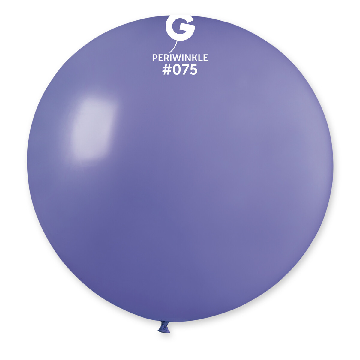 31" Standard Giant Balloon - Solid Colour Latex - PERIWINKLE