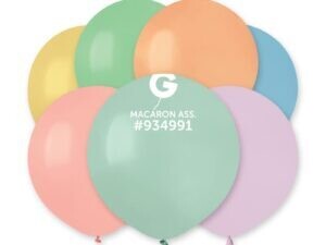 5" Standard Balloon - Solid Colour Latex - MACARON ASSORTED