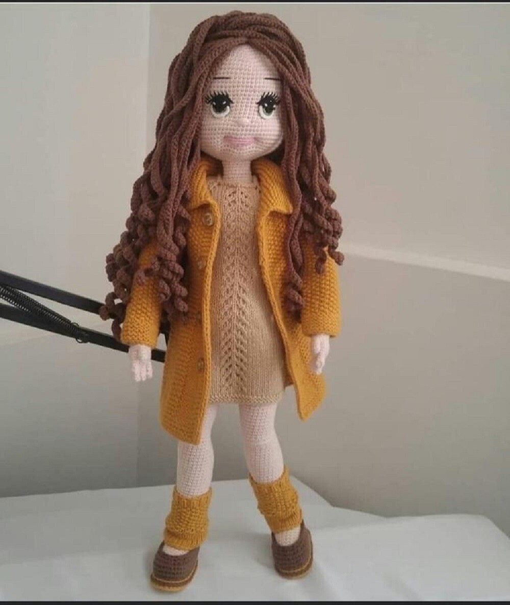 AMİGURUMİ MASAL BEBEK ORGANİK OYUN VE UYKU ARKADAŞI   shopier.com/8816679