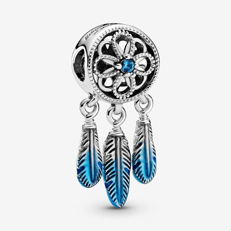 Blue CZ Dream Catcher