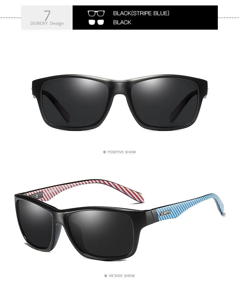 Dubery Black/Stripe Blue/Black