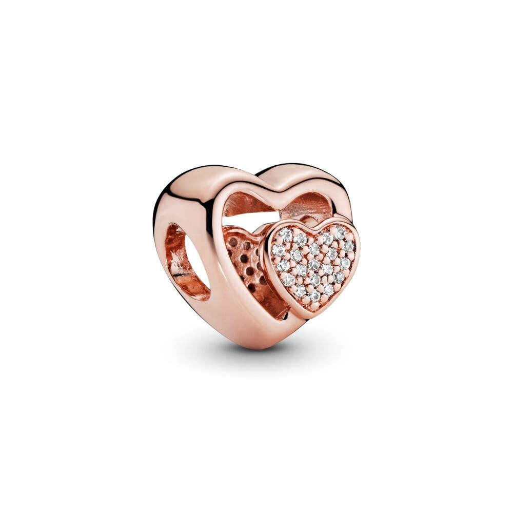 Fused Heart Charm