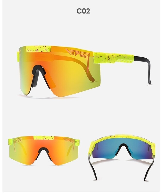 Pit Viper Yellow/Red/Blue