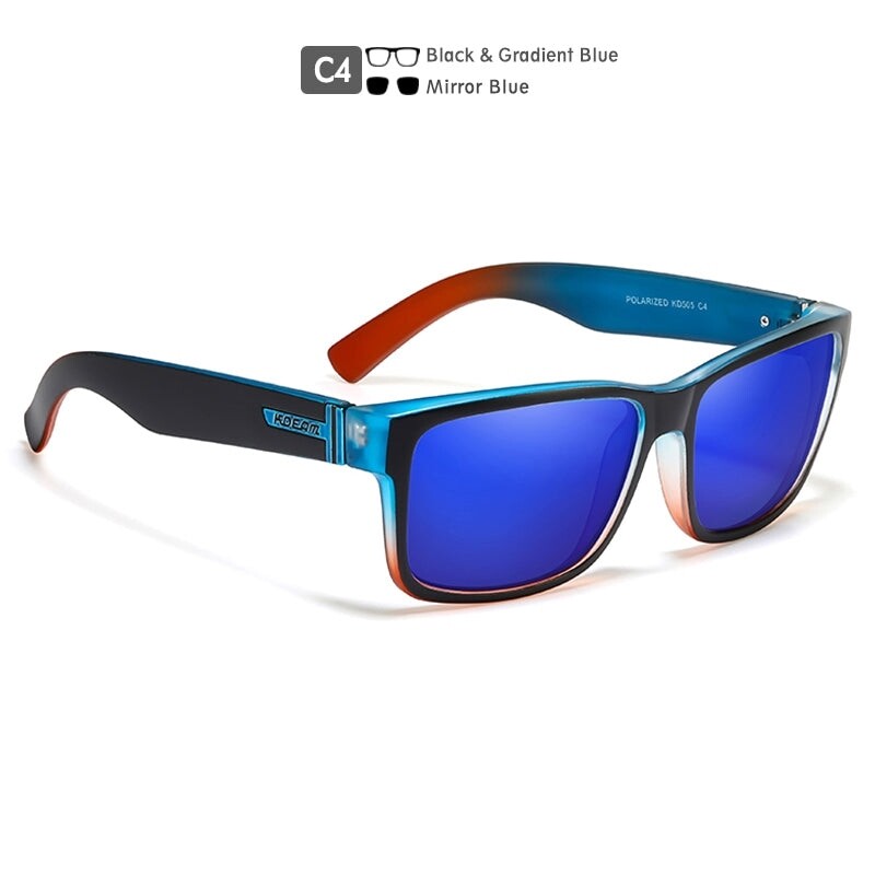 Kdeam Black &amp; Gradient Blue