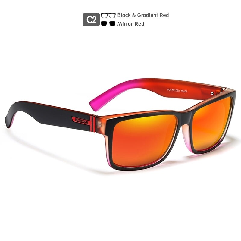 Kdeam Black Gradient Red