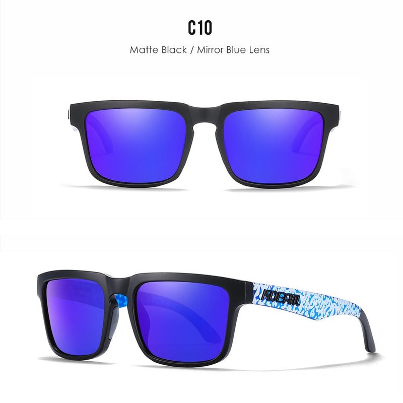 Matte Black/Mirror Blue Lens