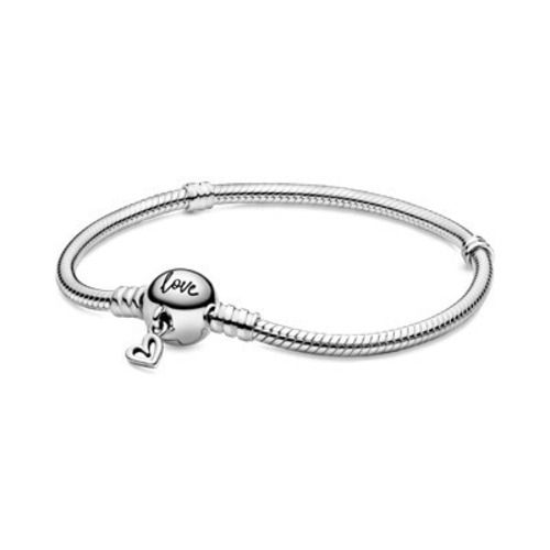 Heart Clasp Snake Chain Bracelet (18)