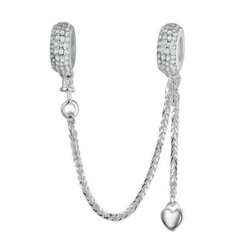 Cosmic Safety Chain Heart Design
