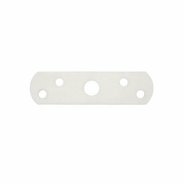 Zusatz-Distanzplatten-Set zu Fensterzusatzsicherung, Farbe: Weiß
